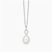 Collana Mabina Donna Endless in Argento Perla 553778 - 553778